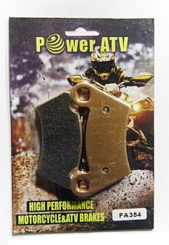 Колодки тормозные задние для Polaris RZR 900 Poweratv FA354