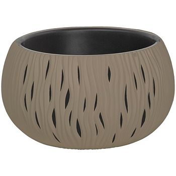 Кашпо для цветов SANDY BOWL DSK370-7529U мокко 2 предмета 9л							