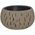 Кашпо для цветов SANDY BOWL DSK370-7529U мокко 2 предмета 9л							
