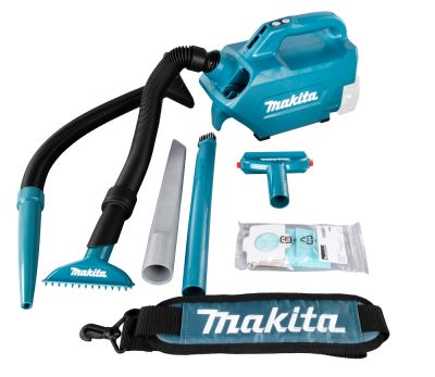 Пылесос аккумуляторный Makita DCL184Z 18В,1400 л\м, 5,4 кПа, 0.33\0.5 л, без акб и ЗУ