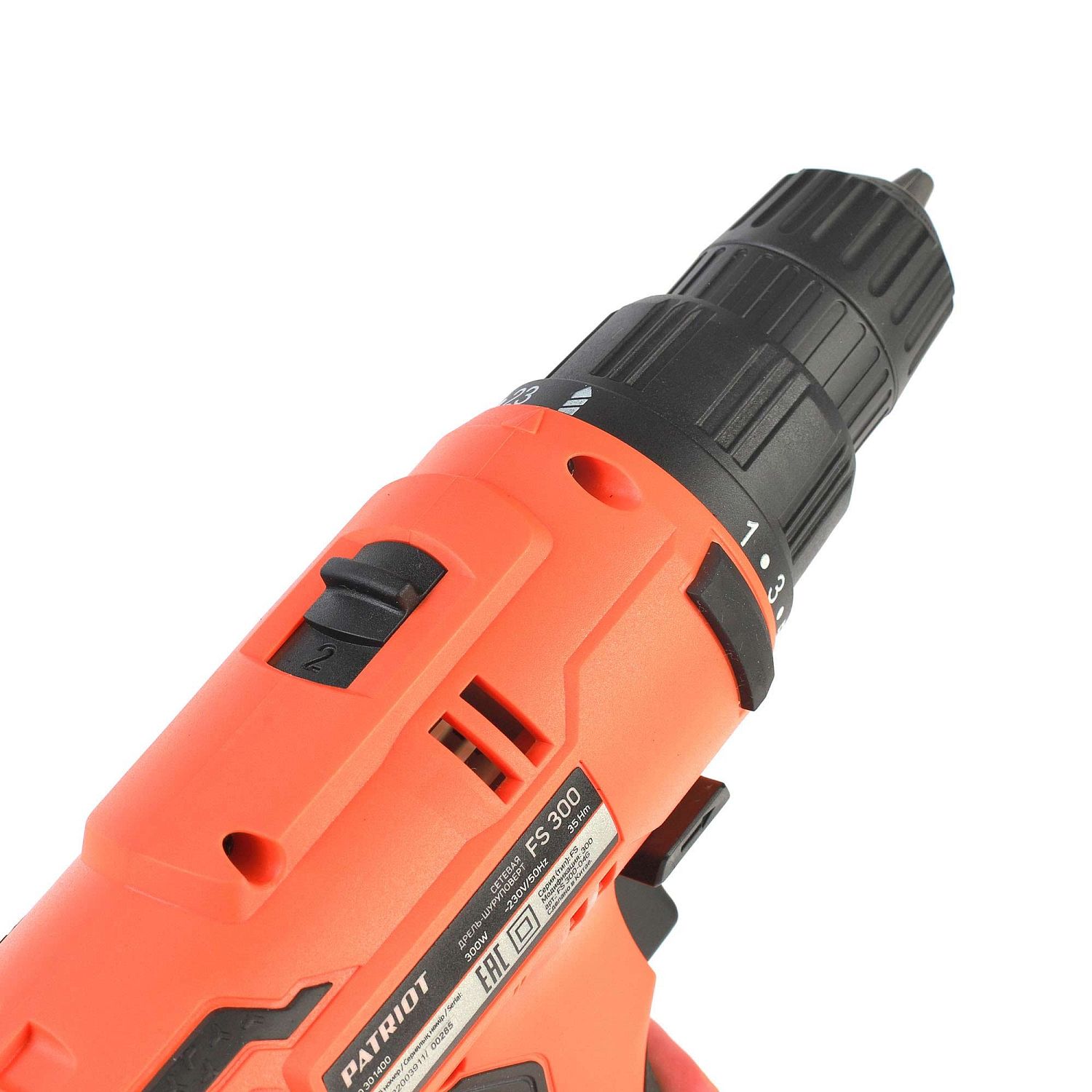 Дрель-шуруповерт сетевая PATRIOT FS 300, 300 Вт