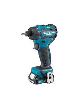 Дрель-шуруповерт аккумуляторная Makita DF032DWME CXT 10.8В, 2х4.0 Ач Li-ion, 35 Нм, 1500 об/мин