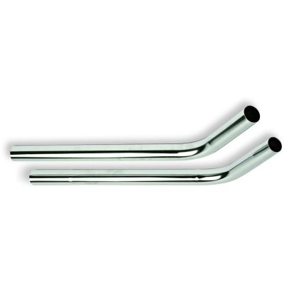 Трубка удлинитель изогнутая 38мм (металл)