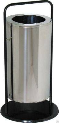 Мобильная уличная урна серии "СтритЛайн" с полимерным покрытием СЛ3-300Н (СШ-165)