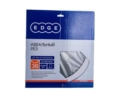Диск EDGE by PATRIOT пильный по дереву 300х36х50/32/30