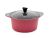 Кастрюля 5 л. Ecoramic Titan 24 см (розовая) с каменным антипригарным покрытием с крышкой Кастрюля 5 л. Ecoramic Titan 24 см (розовая) с каменным антипригарным покрытием с крышкой