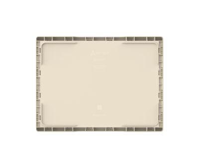 Ящик складной с кнопками-фиксаторами слоновая кость АП 484, комплект 14 штук