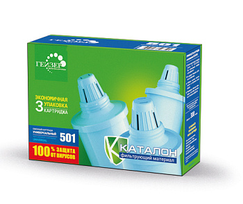 Набор сменных фильтрующих модулей (3шт) универсальный 501