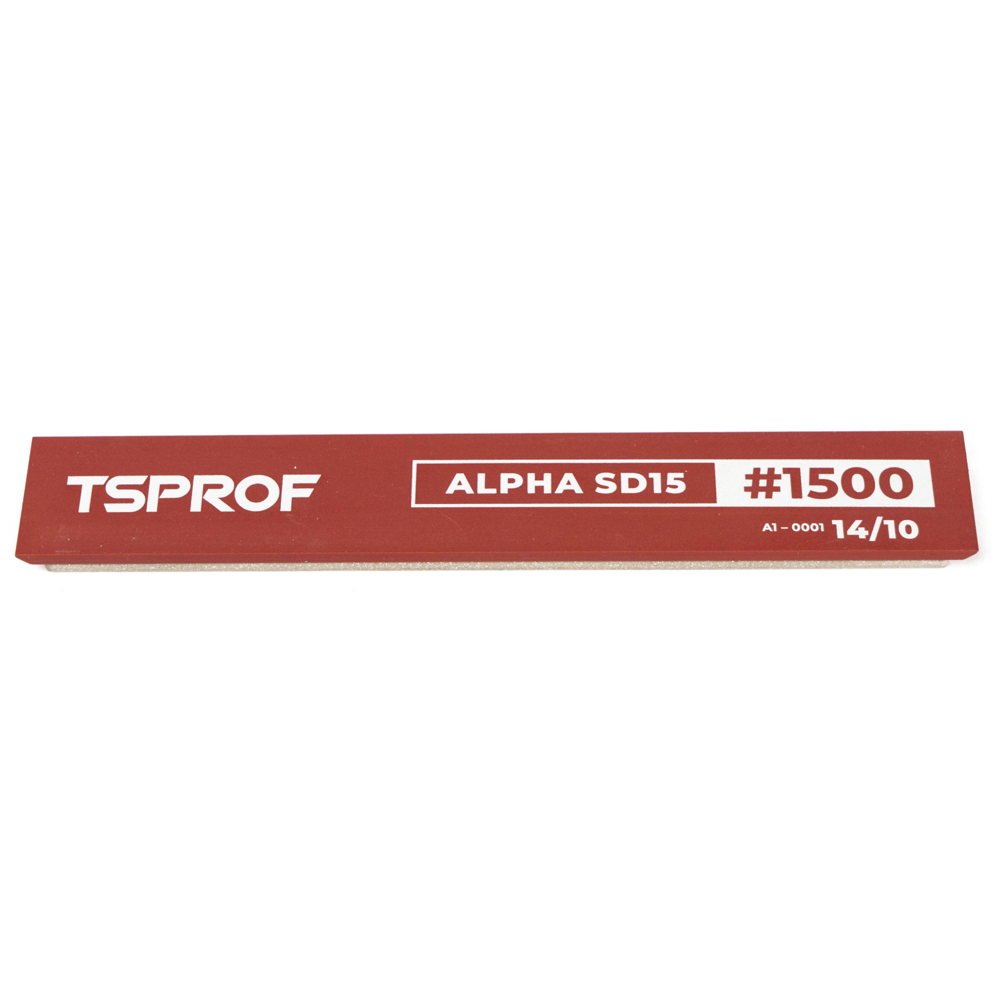 Алмазный брусок для заточки TSPROF Alpha SD15, 14/10 (1500 грит)