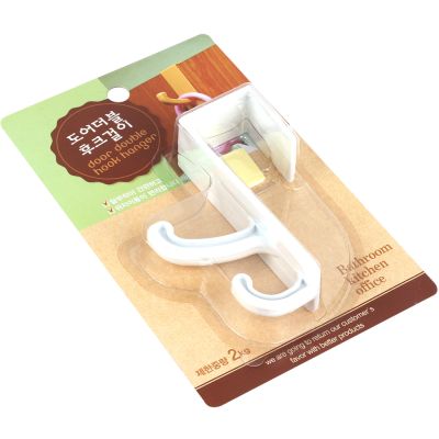 Двойной крючок для двери 80*105*25 мм