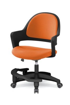 Стул ортопедический черно-оранжевый DSP AH0122