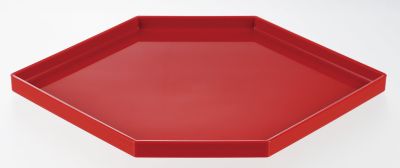 Набор сервировочный, красно-черный Kawasaki Plastics