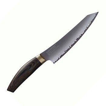 Нож кухонный универсал SUNCRAFT Elegancia 15 см SG2 SanMai III