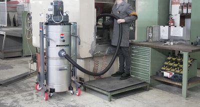 Пылесос промышленный для сбора мелкодисперсной пыли TCX– 75 P HIGH FILTRATION 380V (008.002 HF)