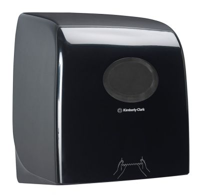 Диспенсер для рулонных полотенец Kimberly-Clark Aquarius Slimroll чёрный 7185