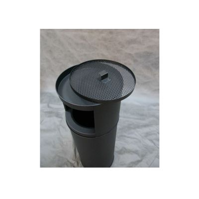 Урна-пепельница "Муар М" черная