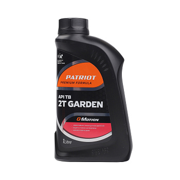 Масло минеральное PATRIOT G-Motion 2Т GARDEN 1 л.