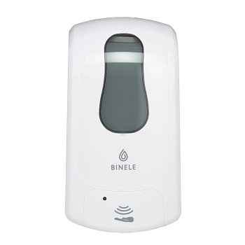 Диспенсер сенсорный BINELE iSpray DS20RW, наливной для спрей-жидкости, 1л., белый