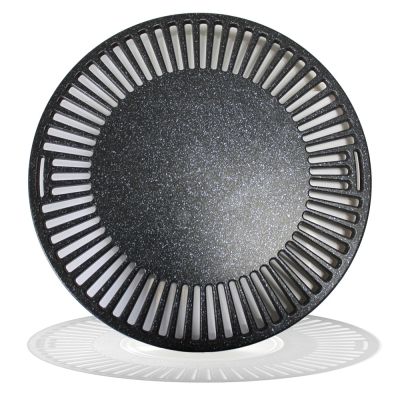 Жаровня гриль бездымная с равномерным нагревом для газовой плиты 38 см