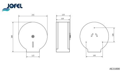 Диспенсер для туалетной бумаги Jofel AE21000