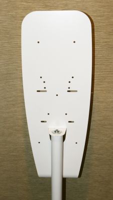 Мобильная стойка с каплеуловителем для дезинфекции рук (белая)