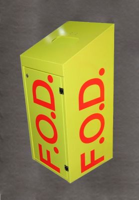 Урна "F.O.D." для взлетно-посадочной полосы