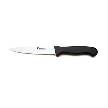 Нож кухонный универсальный Jero P1 14 черная рукоять 5550P1