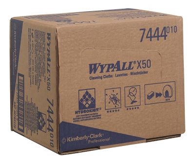 Протирочный материал Kimberly-Clark Wypall® X50 7444, красный