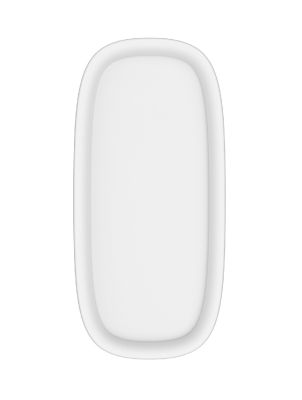 Плетёная корзина для белья сборная «Лён» 60 л (43х20х80 см) белый