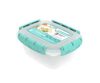 Набор контейнеров с уплотнителем №3 (0,38л; 0,8л; 1,5л) 3 шт