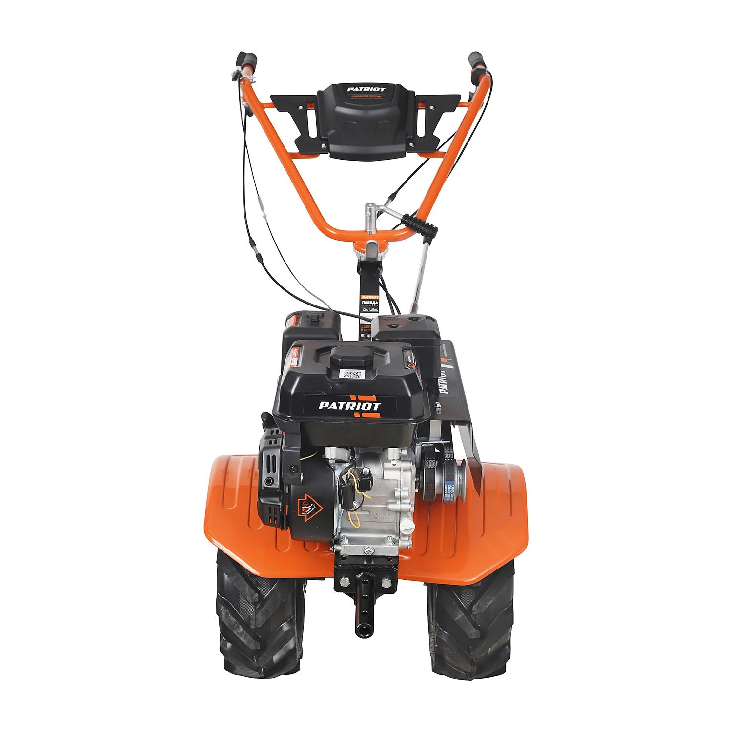 Мотоблок бензиновый PATRIOT ПОБЕДА (колеса X-Drive 4, вперед, 2 назад) 