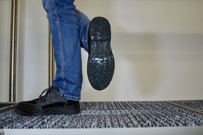 Мобильный механический санпропускник Stepgate 2 dryzone