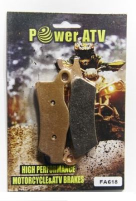 Колодки тормозные Can-Am G2 Outlander/Renegade левые передние/задние Poweratv FA618