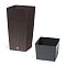 Кашпо для цветов Prosperplast Rato Square 91,5+37л, венге