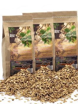 Щепа БУКОВАЯ для копчения 1,5л 3 шт