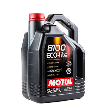 Моторное масло Motul 8100 Eco-lite 5W-30 (5 л.)
