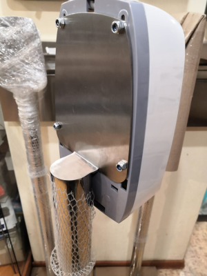 Мобильная стойка для дезинфекции рук в комплекте с сенсорным диспенсером