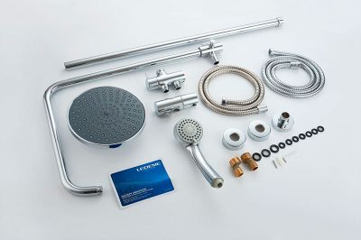 ДУШЕВАЯ СТОЙКА LEDEME L2400 С ТРОПИЧЕСКИМ ДУШЕМ