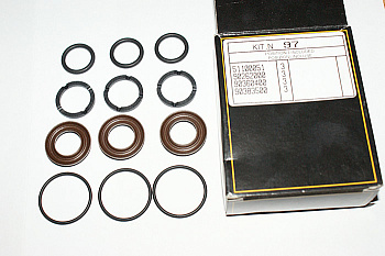 34009701 Набор P 97 уплотнения высокого и низкого давления б/латуни D15 (3 шт) Univers, (KTRI21665)