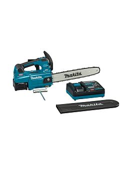 Пила цепная аккумуляторная Makita UC004GM101 XGT 40v MAX, 1400 Вт, 14"/35 см, 3/8",1,1 мм, 24,8 м/с, (BL4040; DC40RA)