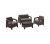 Комплект садовой мебели Keter CORFU II SET brown Комплект садовой мебели Keter CORFU II SET brown