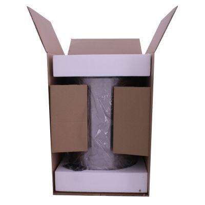 Урна с механизмом поднятия крышки Ksitex BGR-12W (белая)