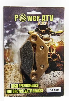 Колодки тормозные Polaris Sportsman 800 (F&R), RZR 800 ( R ) передние/задние, RZR 800 задние Poweratv FA159
