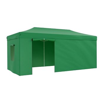 Тент садовый Helex 3x6х3м полиэстер зеленый							