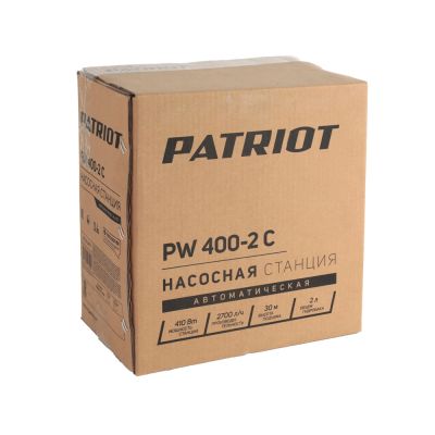 Насосная станция PATRIOT PW 400-2 С, 410 Вт.