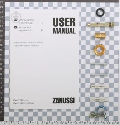 Газовая колонка Zanussi GWH 10 Fonte Glass Metropoli НС-1077259