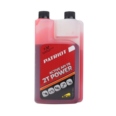 Масло минеральное PATRIOT POWER ACTIVE 2T дозаторная 0,946 л.