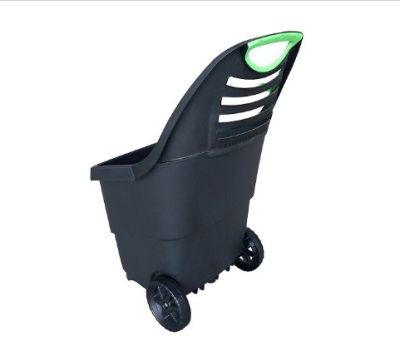 Садовая тележка Helex 65л, черный/зеленый