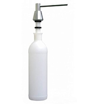 Дозатор монтируемый на столешнице, конус, матовый MERIDA DWM101, 1л