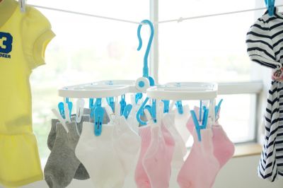 Прищепки на базе для сушки белья Sky Laundry Clamp 24